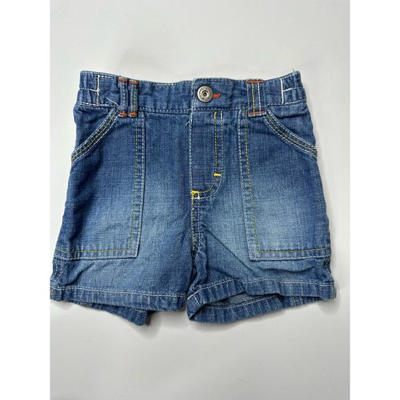 Osh Kosh b’Gosh Boys Girls Unisex size 8 Months Denim Jean Shorts - Picture 3 of 7